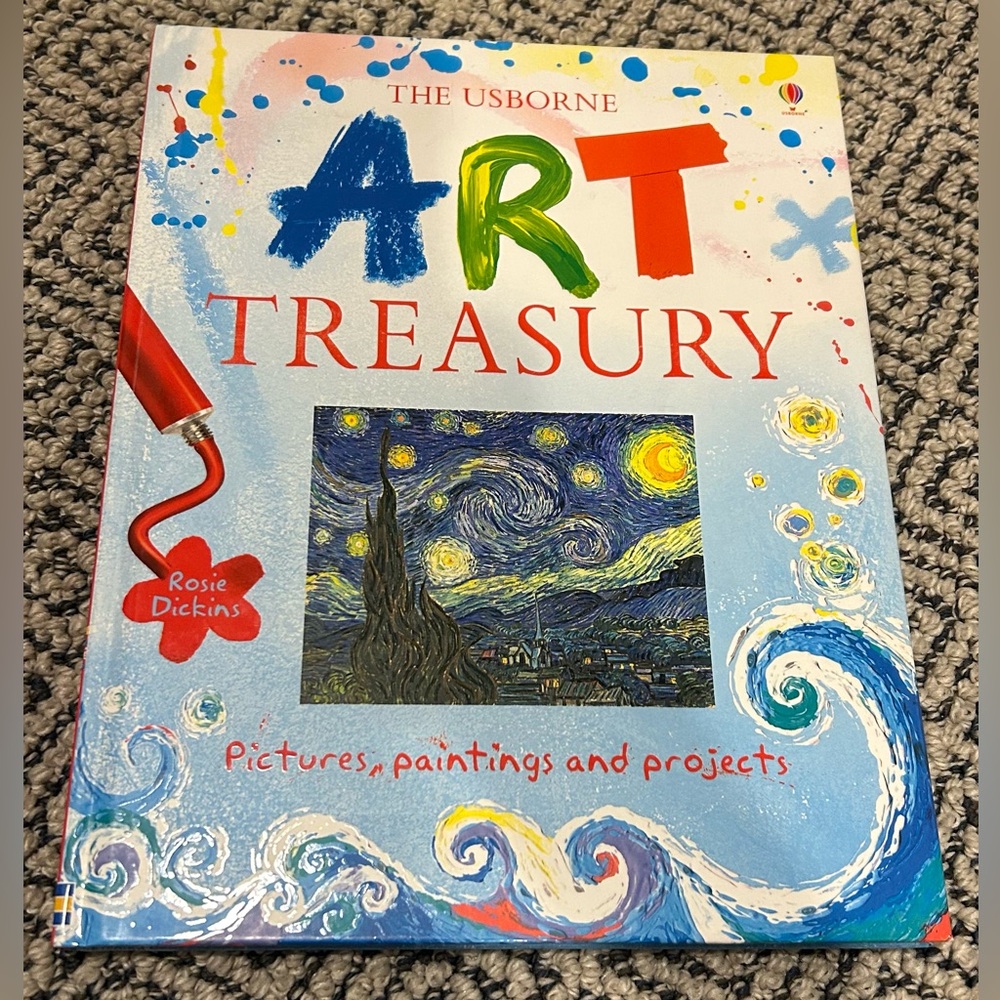 The Usbourne Art Treasury book